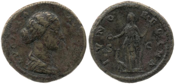 RIC III Marcus Aurelius 1752, реверс, bm