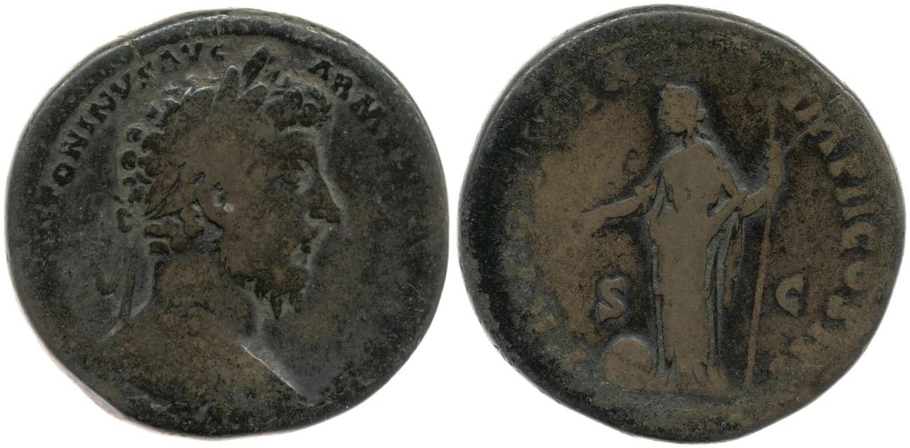 аверс RIC III Marcus Aurelius 905