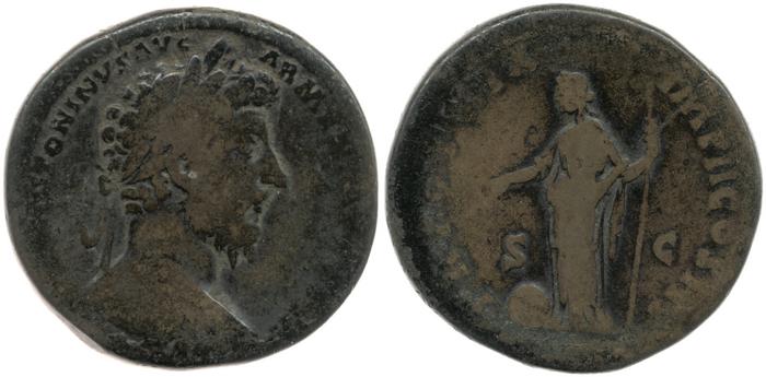 реверс RIC III Marcus Aurelius 905