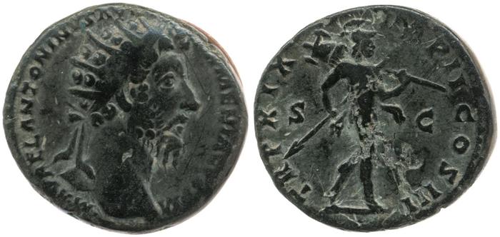 реверс RIC III Marcus Aurelius 895