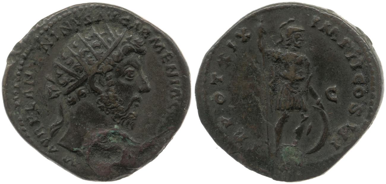 аверс RIC III Marcus Aurelius 900