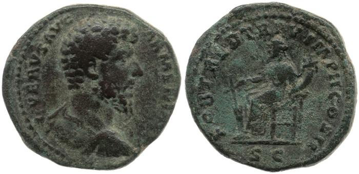 реверс RIC III Marcus Aurelius 1412