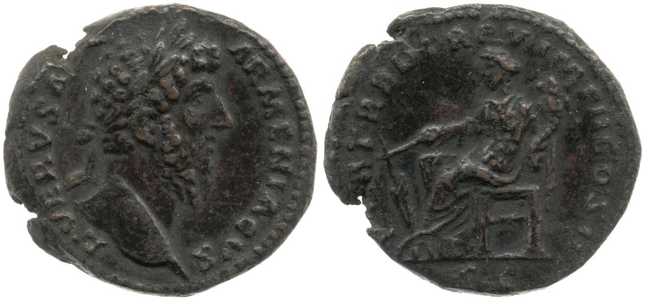 RIC III Marcus Aurelius 1414, аверс, bm