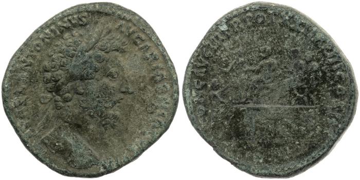 реверс RIC III Marcus Aurelius 914