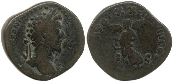 реверс RIC III Marcus Aurelius 942
