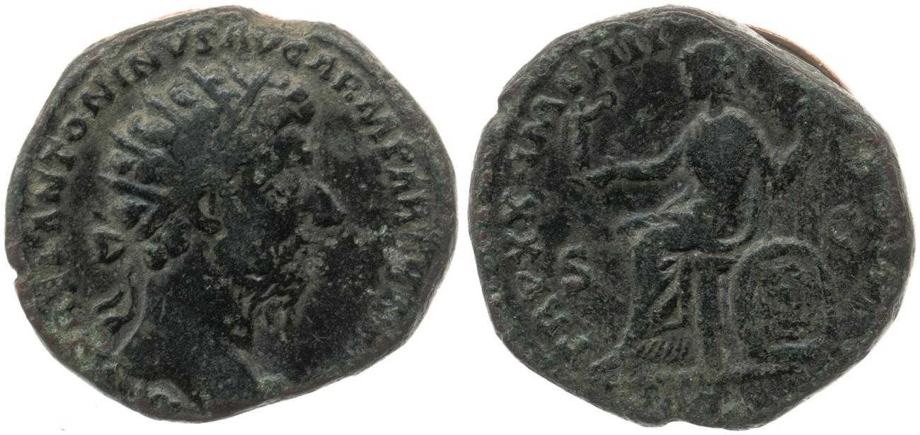 аверс RIC III Marcus Aurelius 928