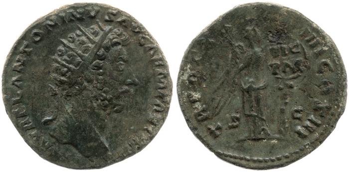 реверс RIC III Marcus Aurelius 932