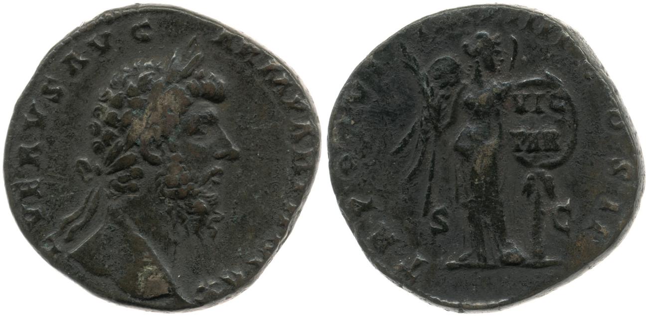 RIC III Marcus Aurelius 1456, аверс, bm