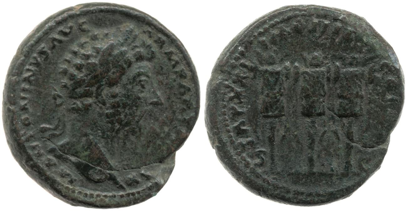 аверс RIC III Marcus Aurelius 947