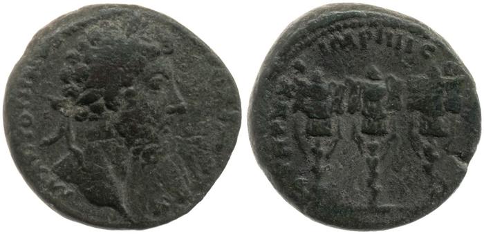 RIC III Marcus Aurelius 947, реверс, bm