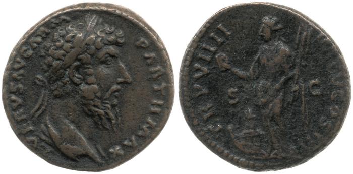 реверс RIC III Marcus Aurelius 1489