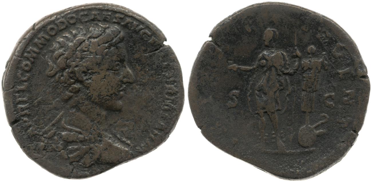 RIC III Marcus Aurelius 1527, аверс, bm