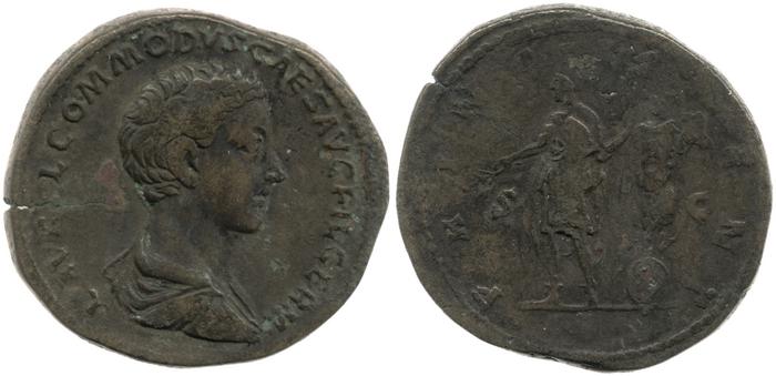 RIC III Marcus Aurelius 1527, реверс, bm