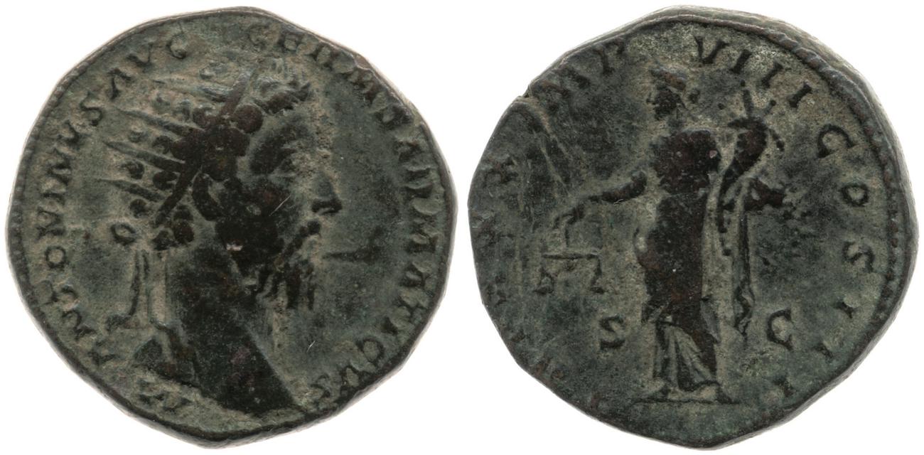 RIC III Marcus Aurelius 1173, аверс, bm