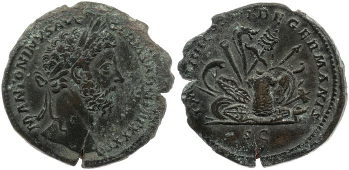 реверс RIC III Marcus Aurelius 1162