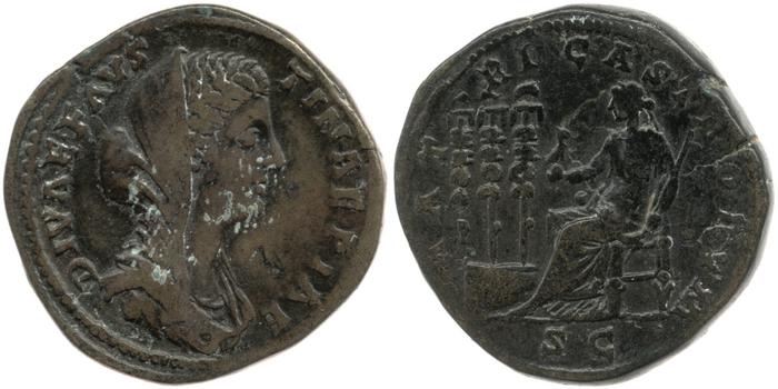 реверс RIC III Marcus Aurelius 1711
