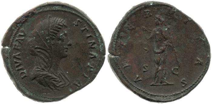 реверс RIC III Marcus Aurelius 1691