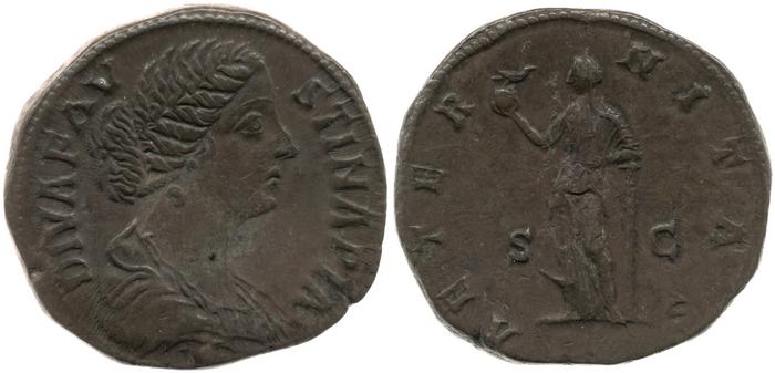 RIC III Marcus Aurelius 1693, реверс, bm