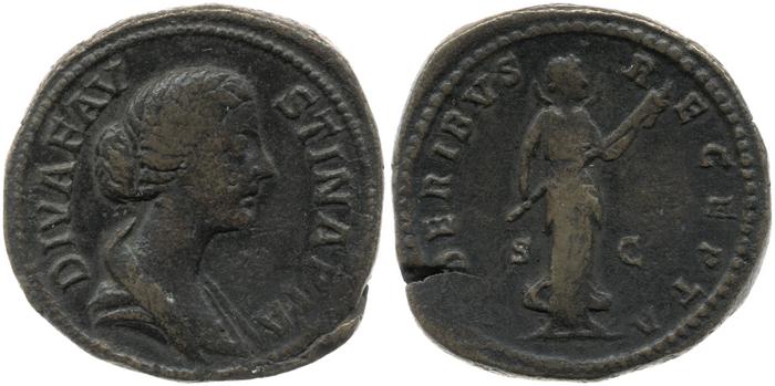 RIC III Marcus Aurelius 1715, реверс, bm