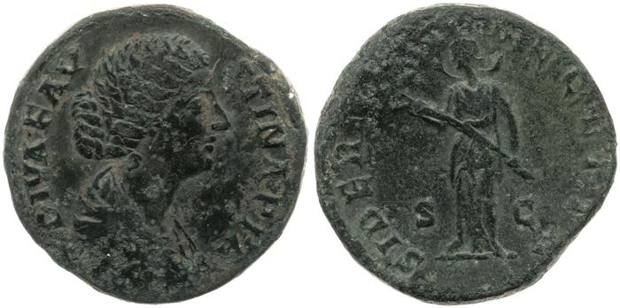 RIC III Marcus Aurelius 1716, реверс, bm