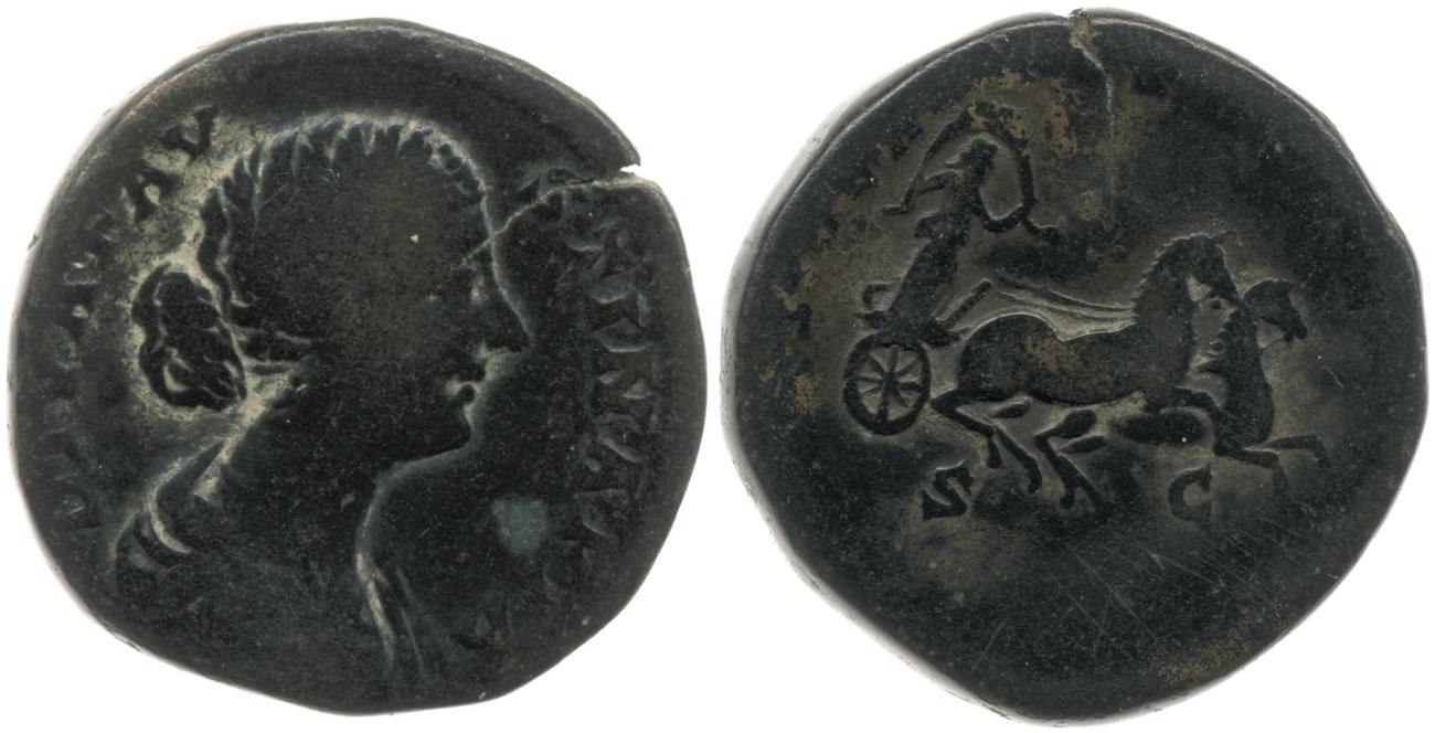 аверс RIC III Marcus Aurelius 1717