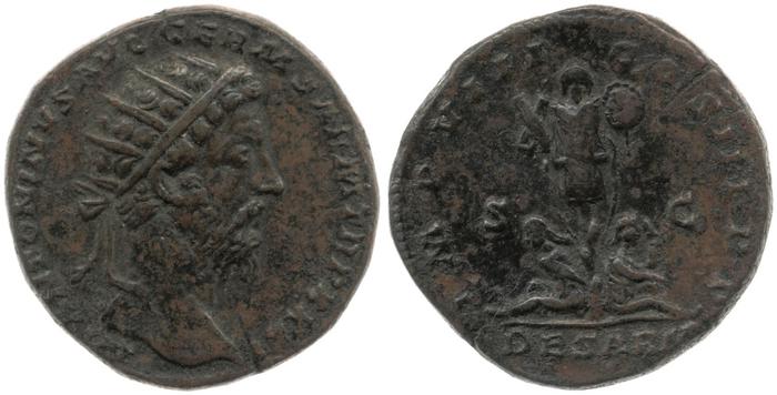 реверс RIC III Marcus Aurelius 1188