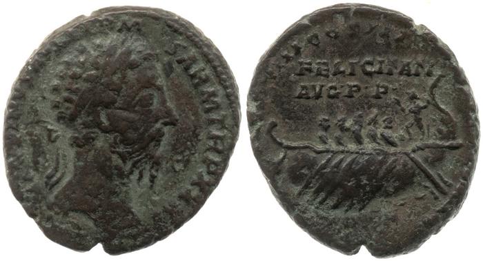 реверс RIC III Marcus Aurelius 1192