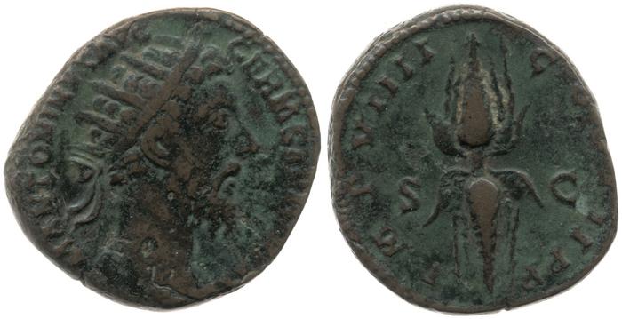 RIC III Marcus Aurelius 1219, реверс, bm