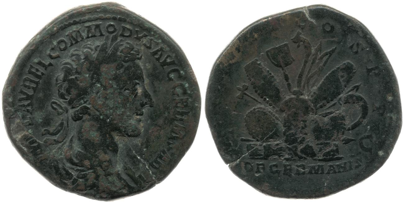 RIC III Marcus Aurelius 1570, аверс, bm
