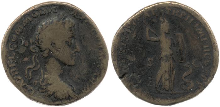 реверс RIC III Marcus Aurelius 1583