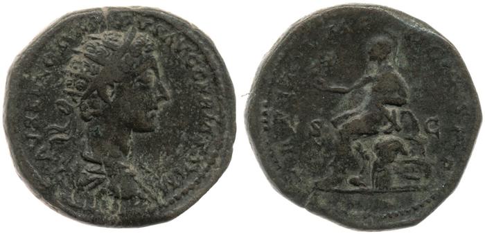 реверс RIC III Marcus Aurelius 1585