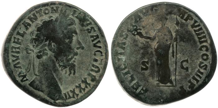 реверс RIC III Marcus Aurelius 1227