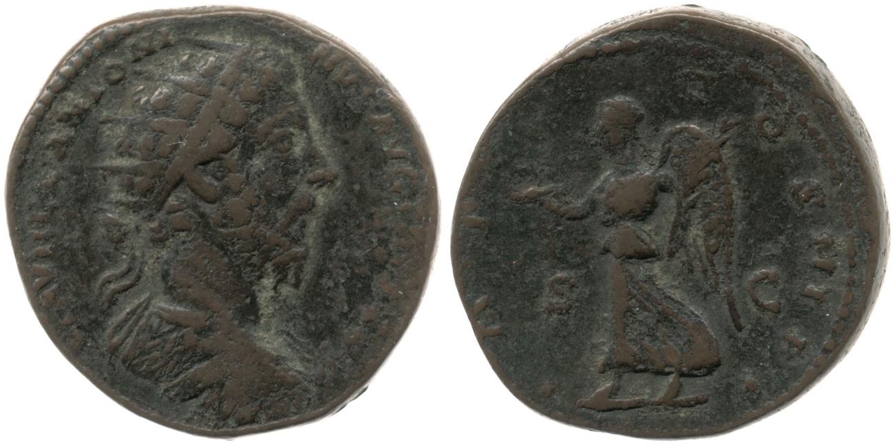 RIC III Marcus Aurelius 1242, аверс, bm