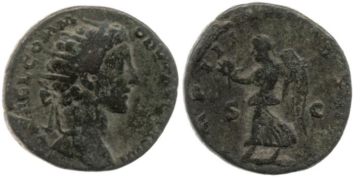 RIC III Marcus Aurelius 1614, реверс, bm