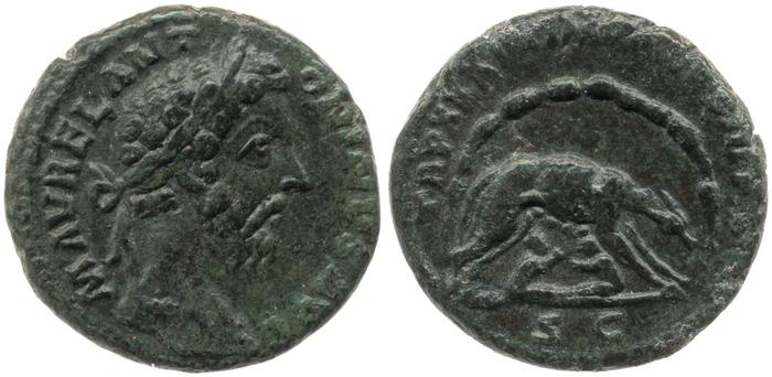 реверс RIC III Marcus Aurelius 1247