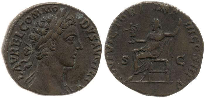 RIC III Marcus Aurelius 291, реверс, bm