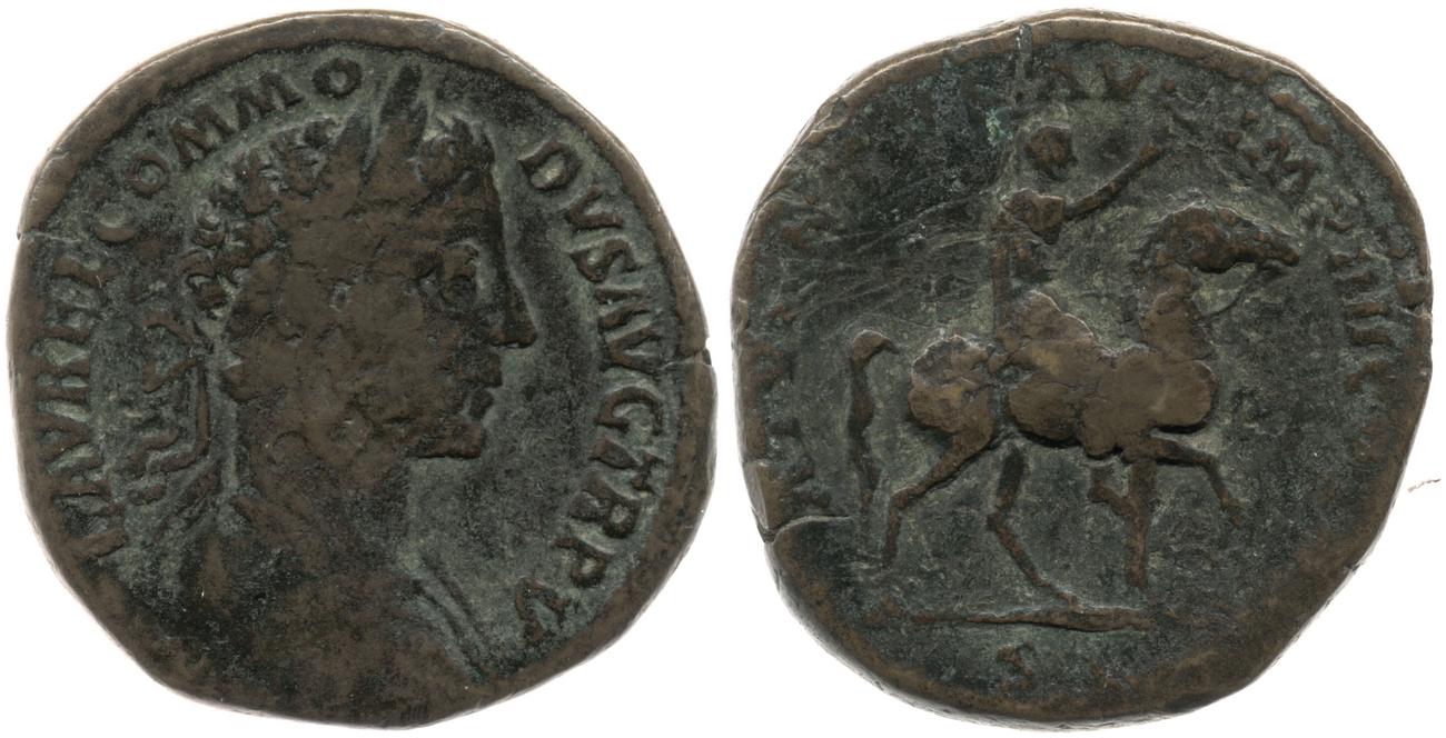 аверс RIC III Marcus Aurelius 294