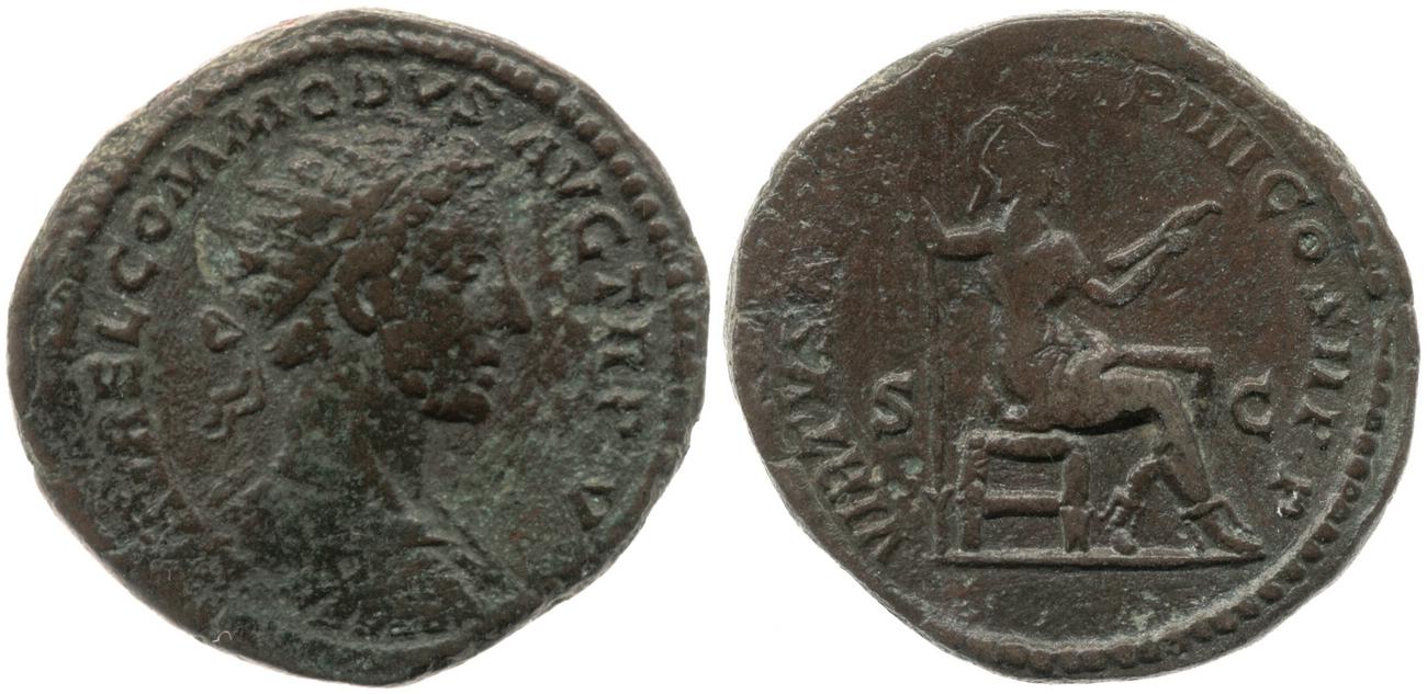 RIC III Marcus Aurelius 296, аверс, bm
