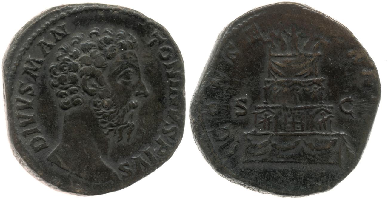 RIC III Commodus 662, аверс, bm