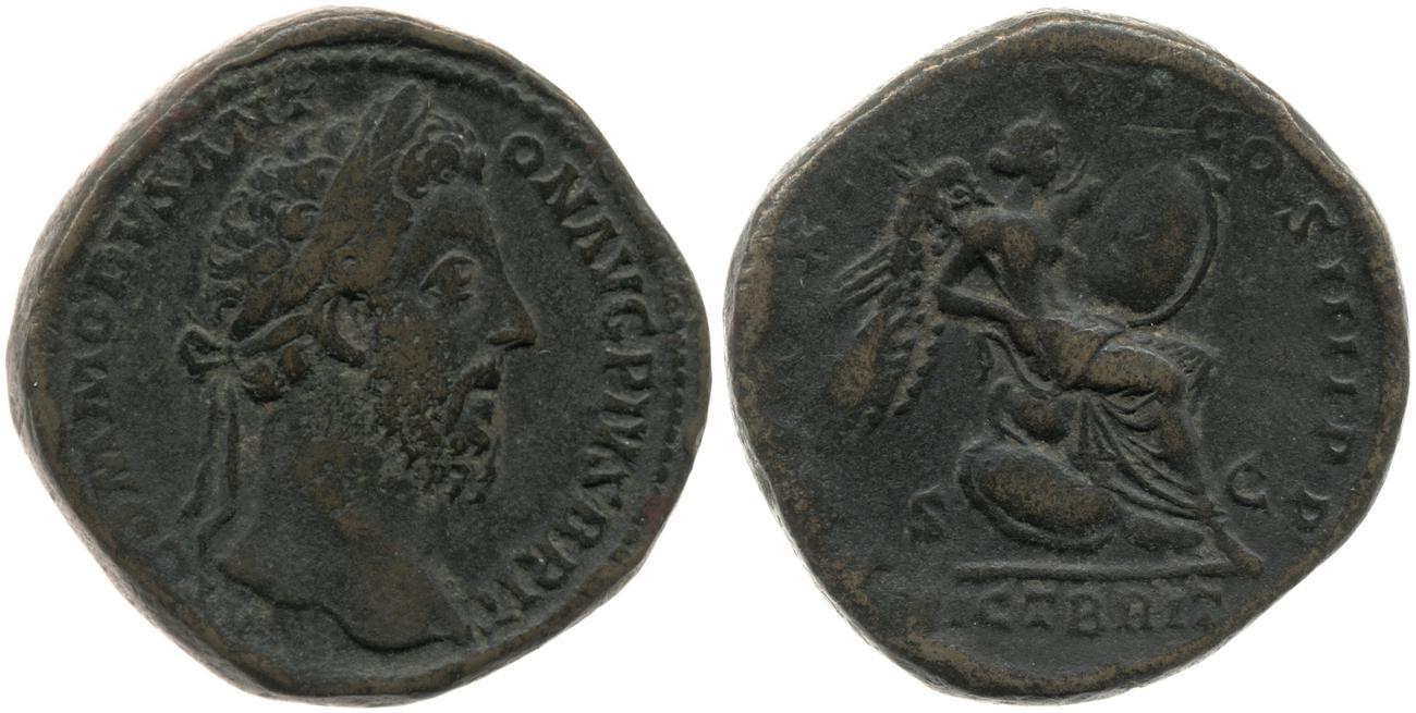 RIC III Commodus 452, аверс, bm