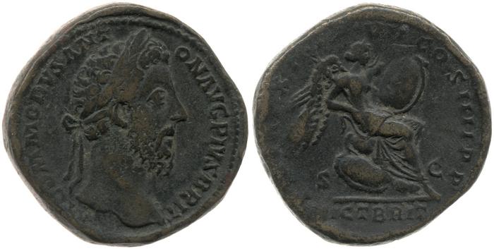 RIC III Commodus 452, реверс, bm