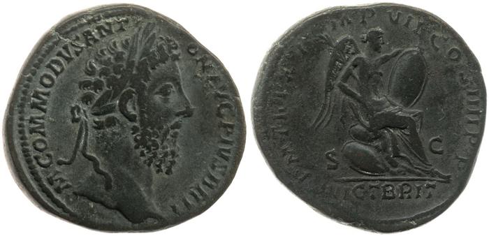 RIC III Commodus 452, реверс, bm