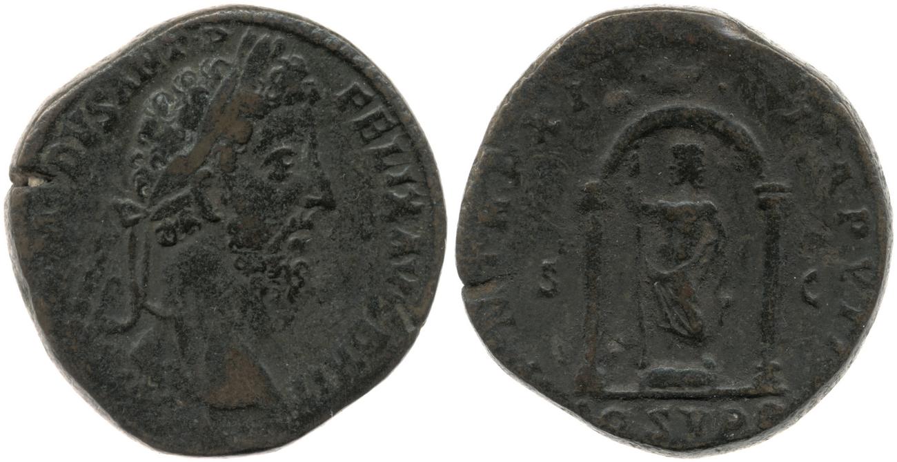 RIC III Commodus 460, аверс, bm