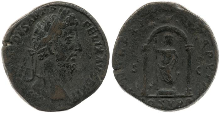 RIC III Commodus 460, реверс, bm