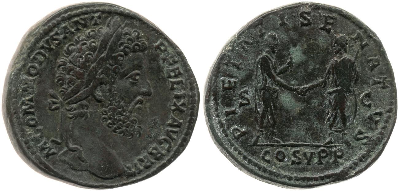 аверс RIC III Commodus 549