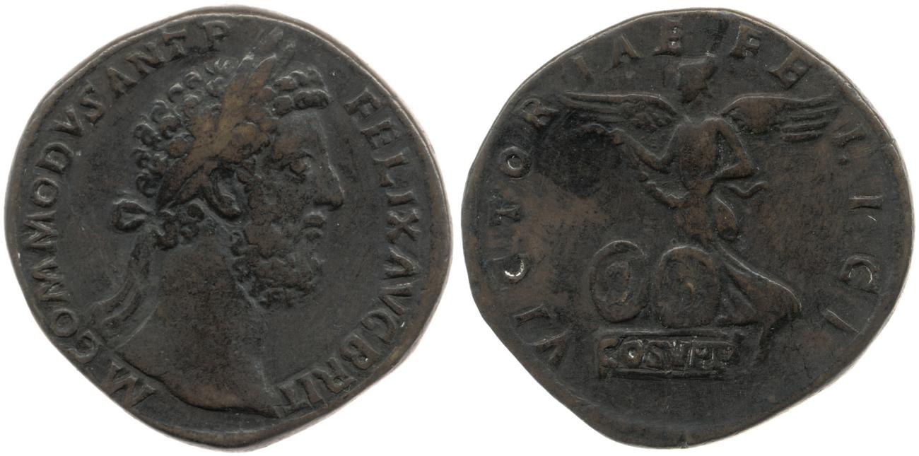 RIC III Commodus 552, аверс, bm