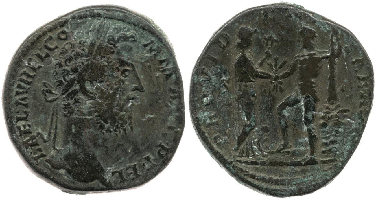 RIC III Commodus 641, аверс, bm