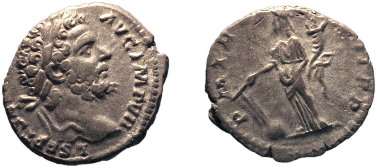 RIC IV Septimius Severus 69, аверс, bm