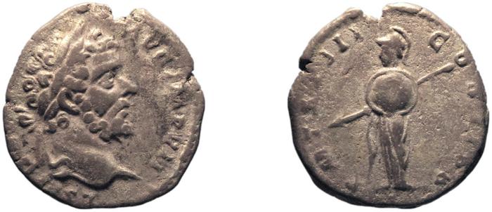 RIC IV Septimius Severus 71, реверс, bm