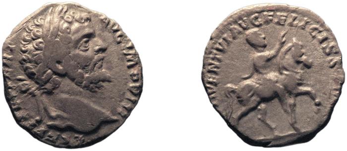 RIC IV Septimius Severus 74, реверс, bm